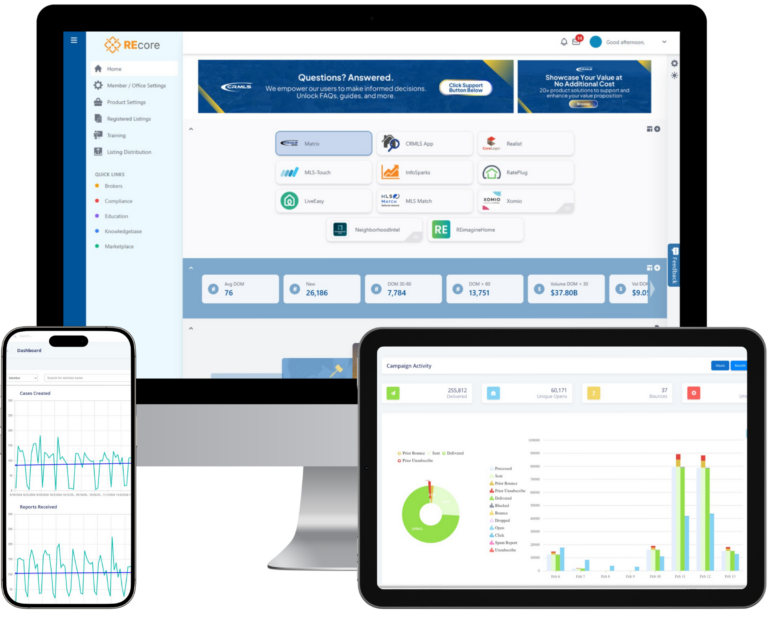 REcore – Built by industry experts for MLS and Associations